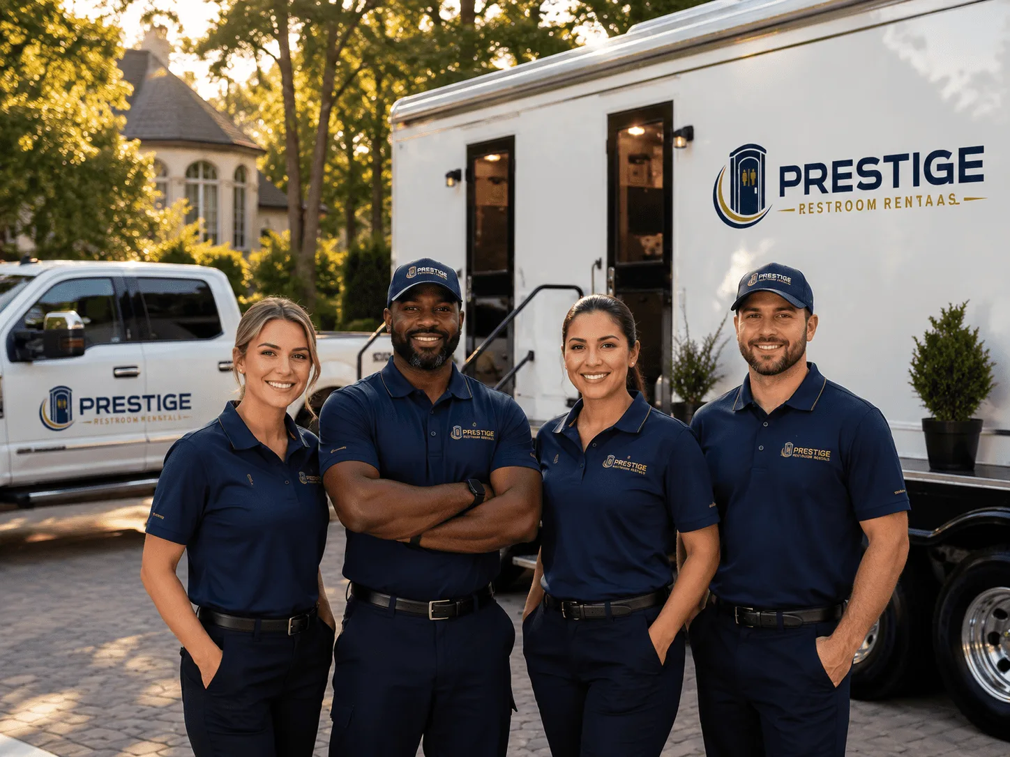 Trusted Luxury Portable Restrooms company in Okeana, OH